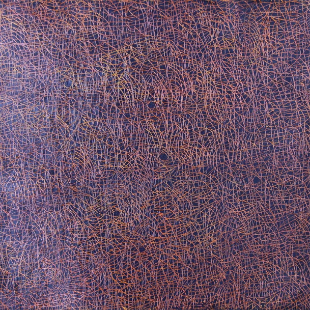 Eberhard Ross : Speicher (Memory) 06510, 2010, oil on paper, 9.8 x 9.8 inches