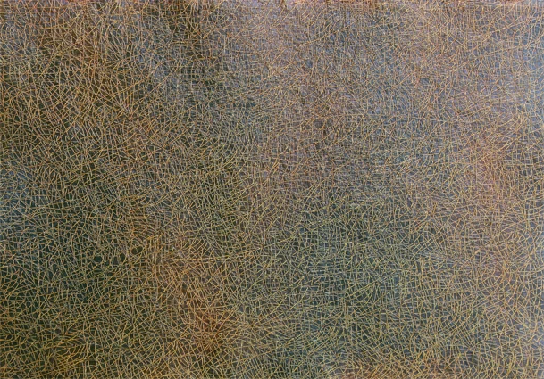 Eberhard Ross : Speicher (Memory) 06710, 2010, oil on paper, 8.5 x 12.2 inches