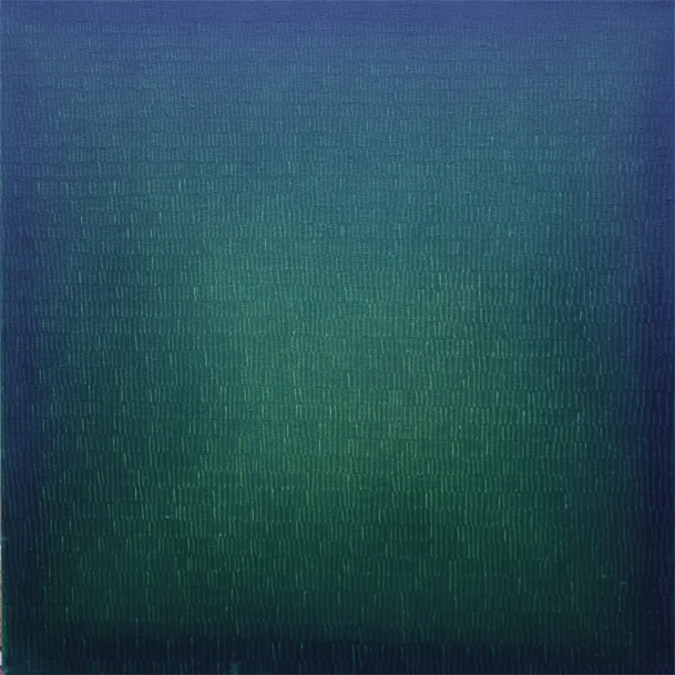 Eberhard Ross : Speicher (Memory) 05910, 2010, oil on canvas, 18 x 18 inches