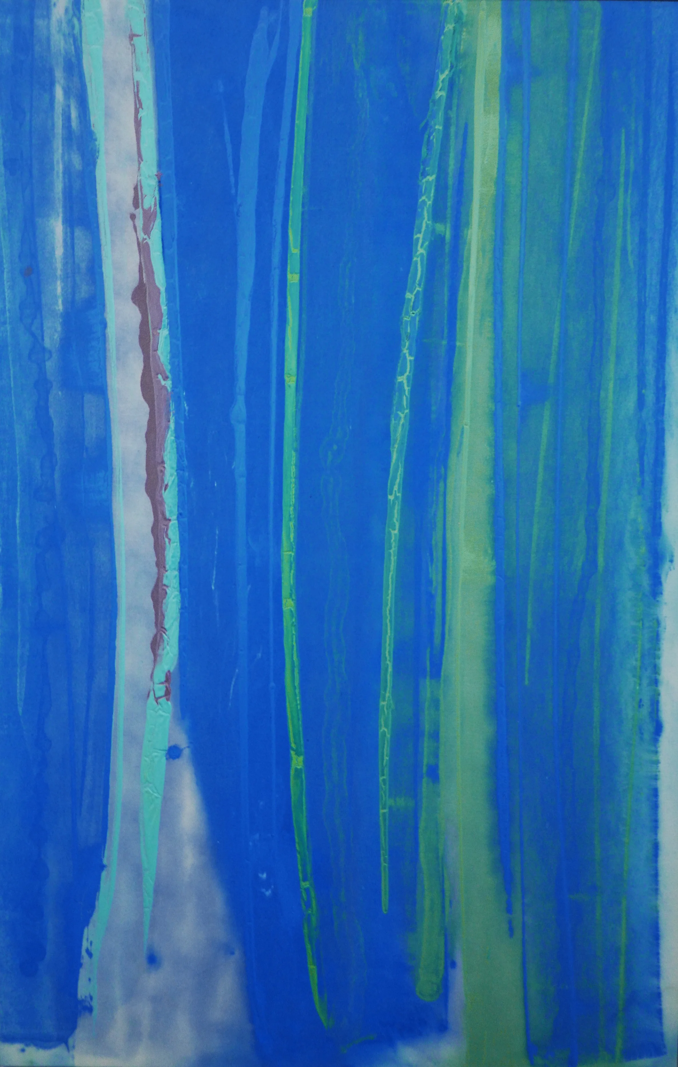 William Perehduoff : AC82-12, acrylic on canvas, 63 x 42 inches