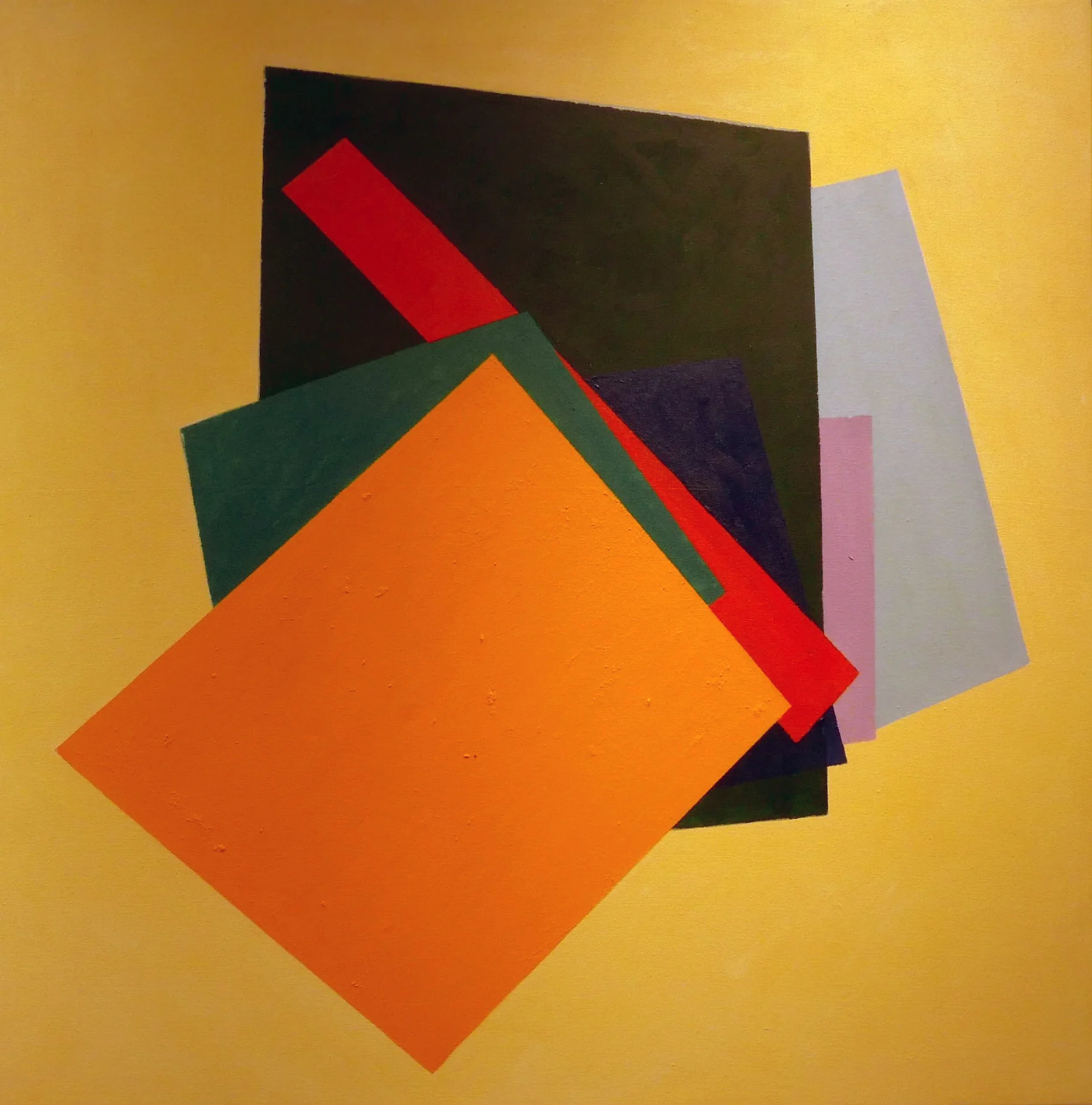 William Perehudoff : AC001-005, 2001, acrylic on canvas, 40 x 43 inches