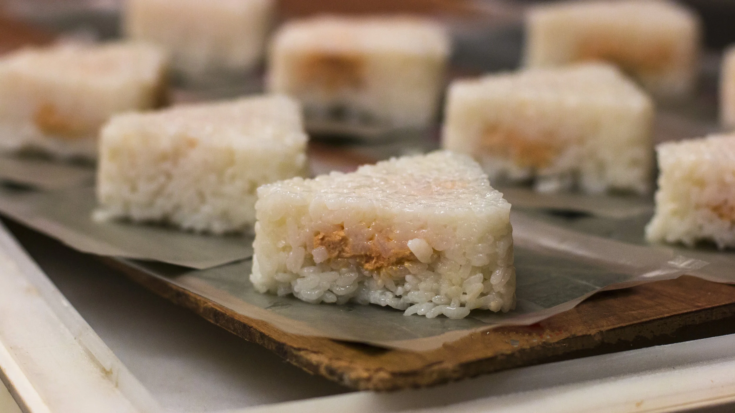 Spicy tuna Onigiri.
