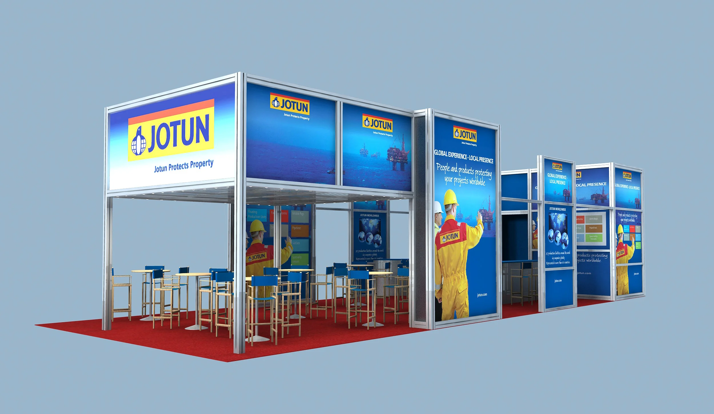 Exhibition design and build – Jotun AS