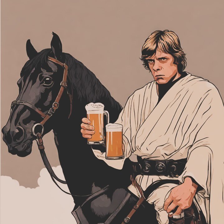 Turns out AI is harder than it looks&hellip;happy Star Trek birthday or whatever? 🐎 🍻 #TheDarkHorse #SpaceThings #MayTheFourth #AI