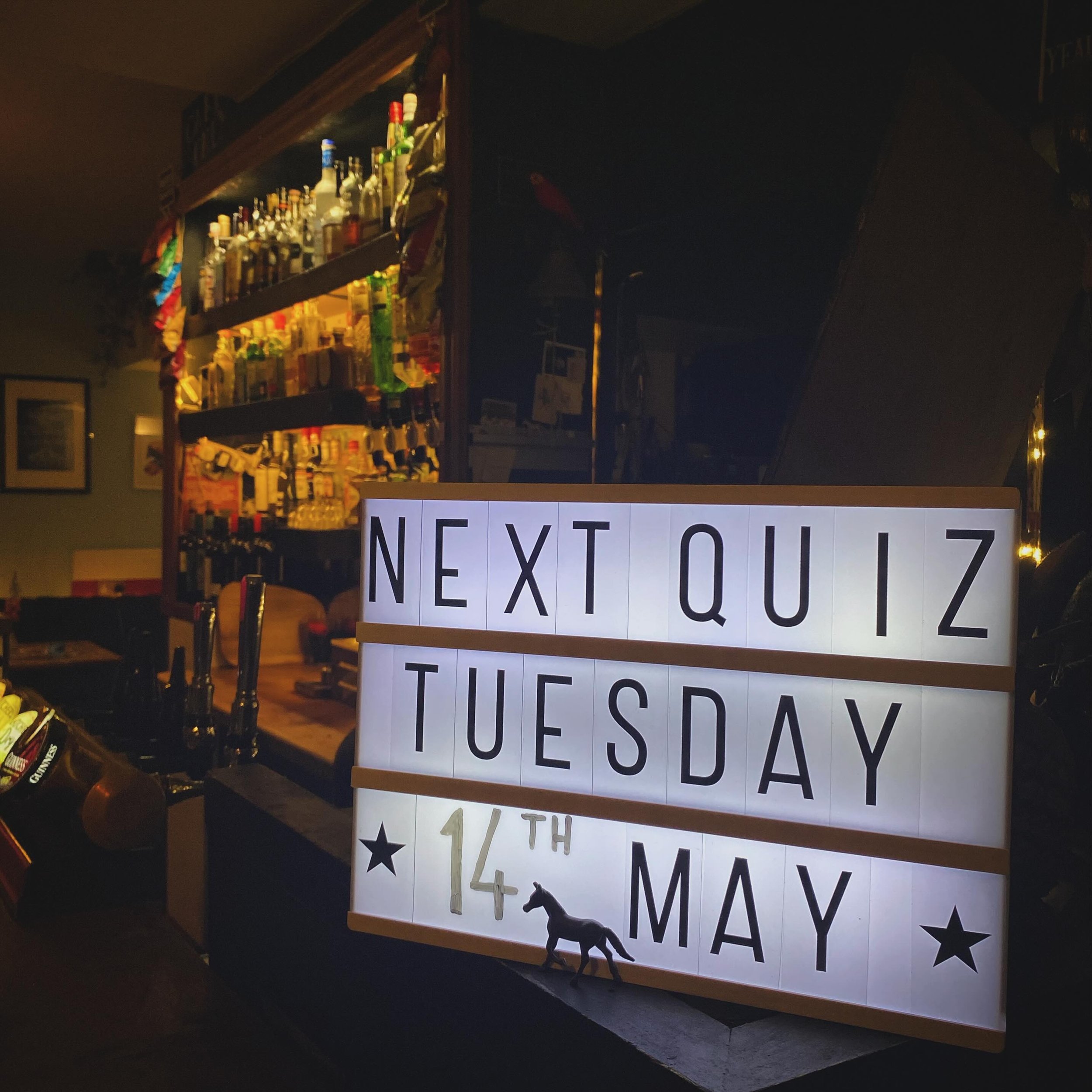 Not today Satan🙅🏻&zwj;♀️ mark your calendars &amp; organise your mates, our really good very silly pub quiz returns to The Dark Horse on (you guessed it) Tuesday 14th May 📆 🥳 
#pubquiz #pubquiznight #bristolpubs #bristollife #bristolevents #redfi