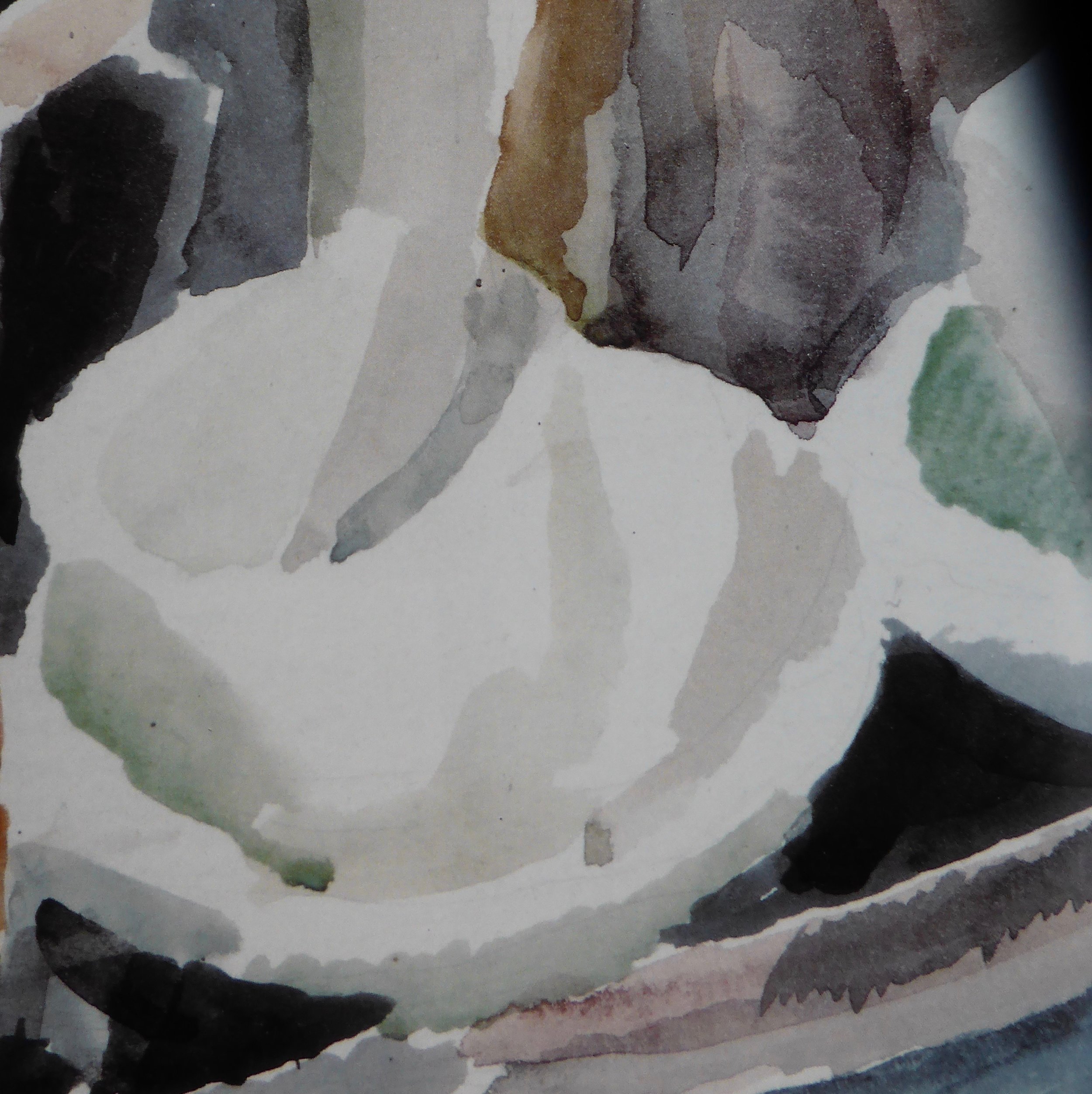 Vanessa Bell (detail of a watercolour painting)