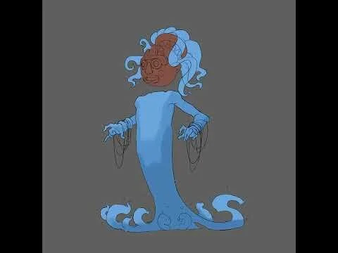 Creature painting demo