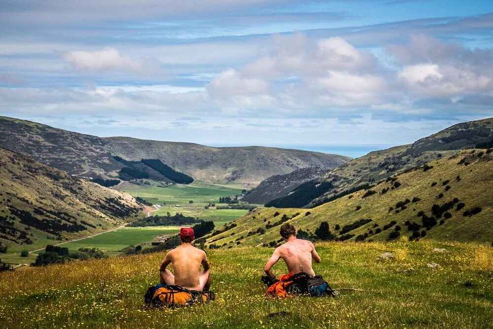 Erik and his childhood best friend hike the Te Araroa trail in New Zealand, sometimes fully embracing nature.