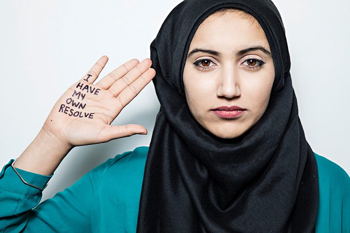 I am not my scarf.