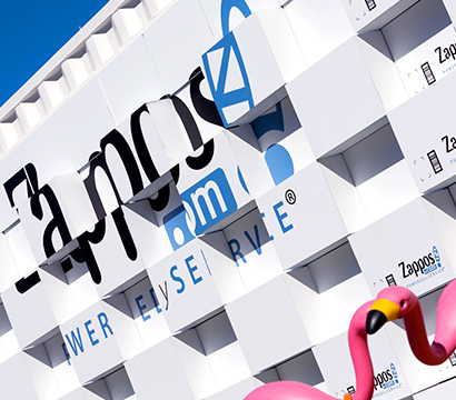 <h6 >FRIENDS WITH BENEFITS TOUR<h6/><h2>ZAPPOS<h2/>