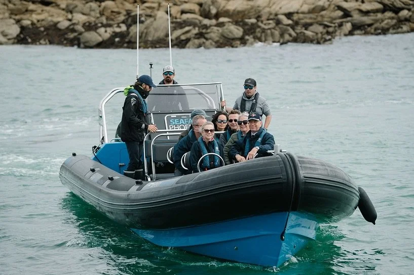 On Thursday we had the honour of transporting His Excellency, Vice Admiral Sir Jerry Kyd to Les Minquiers. Along with other politicians in this special ceremony to showcase Jersey&rsquo;s ownership of the reef by raising his flag. 
&bull;
&bull;
#jer