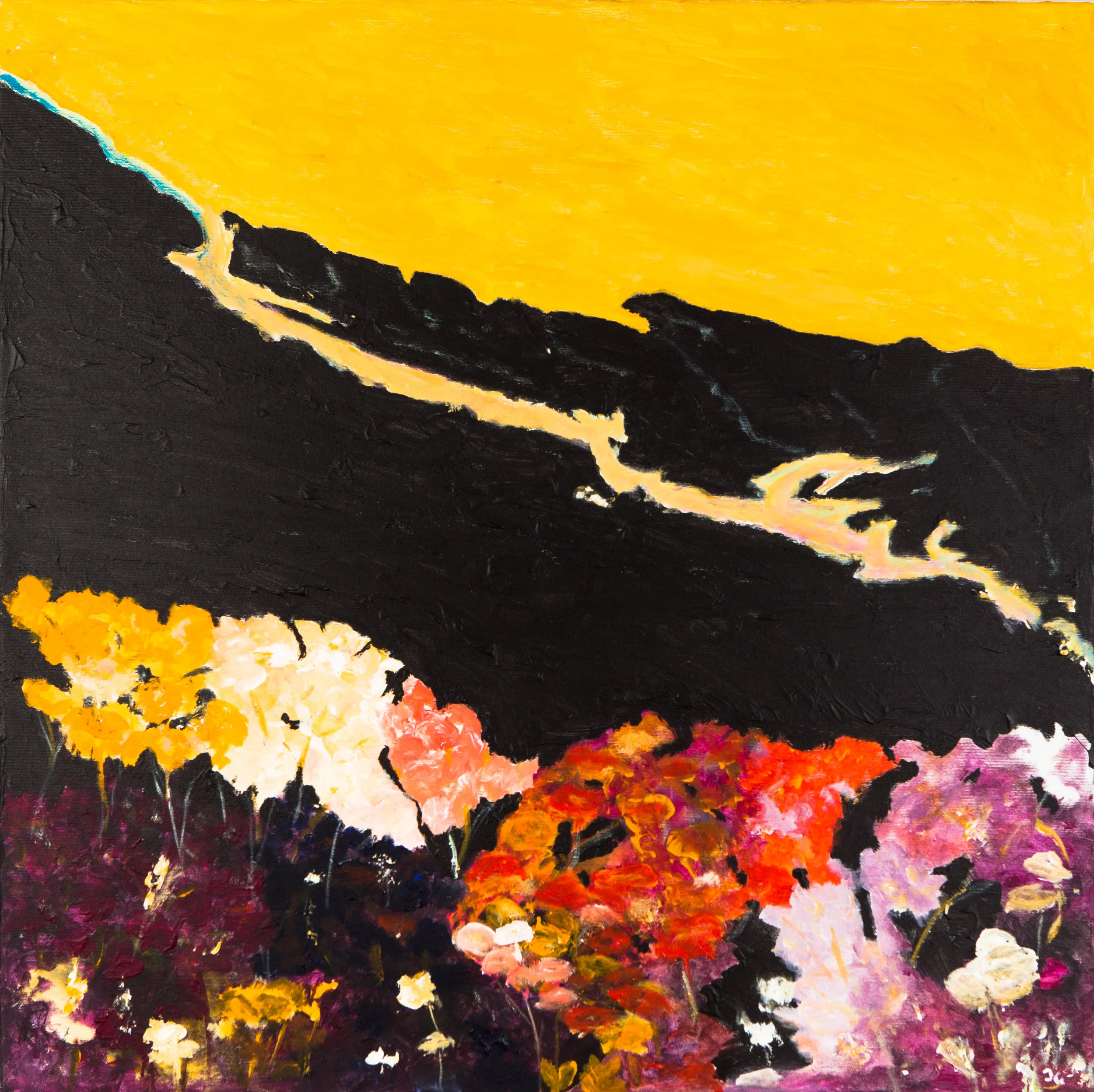 IDYLLISCH - 2009 Acryl 70x70