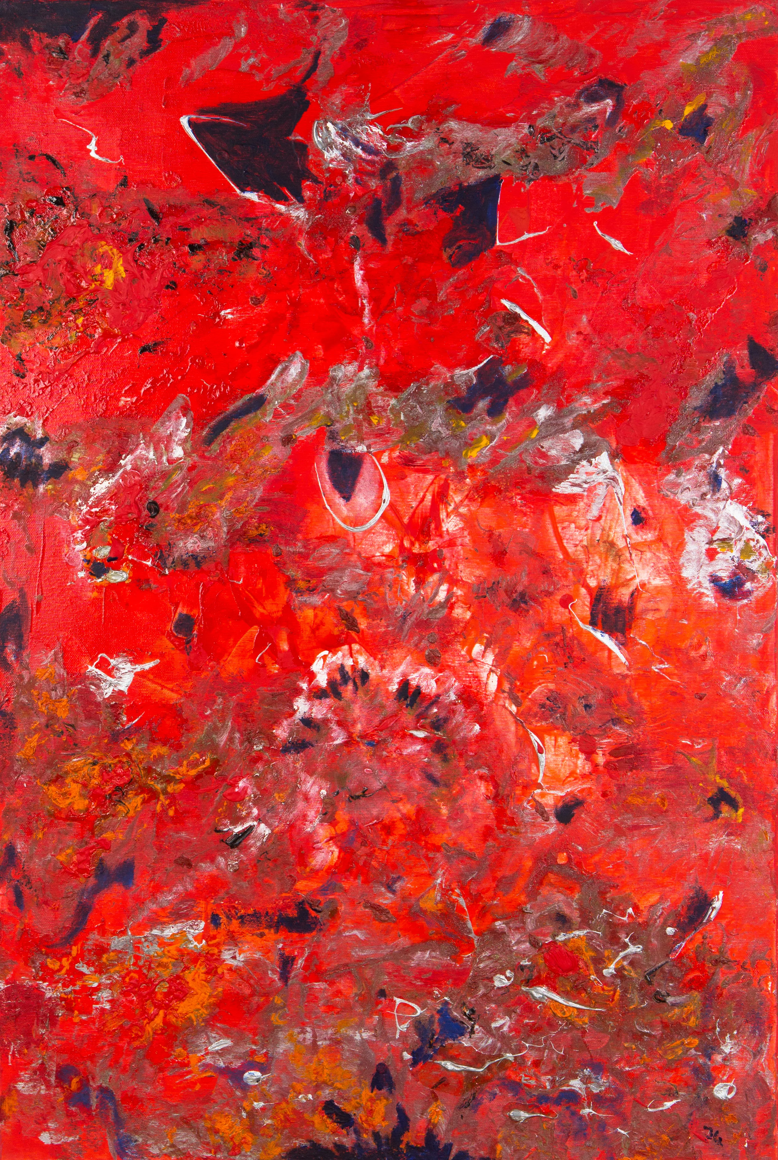 DAHINGETRÄUMT - 1997 Öl 80x60
