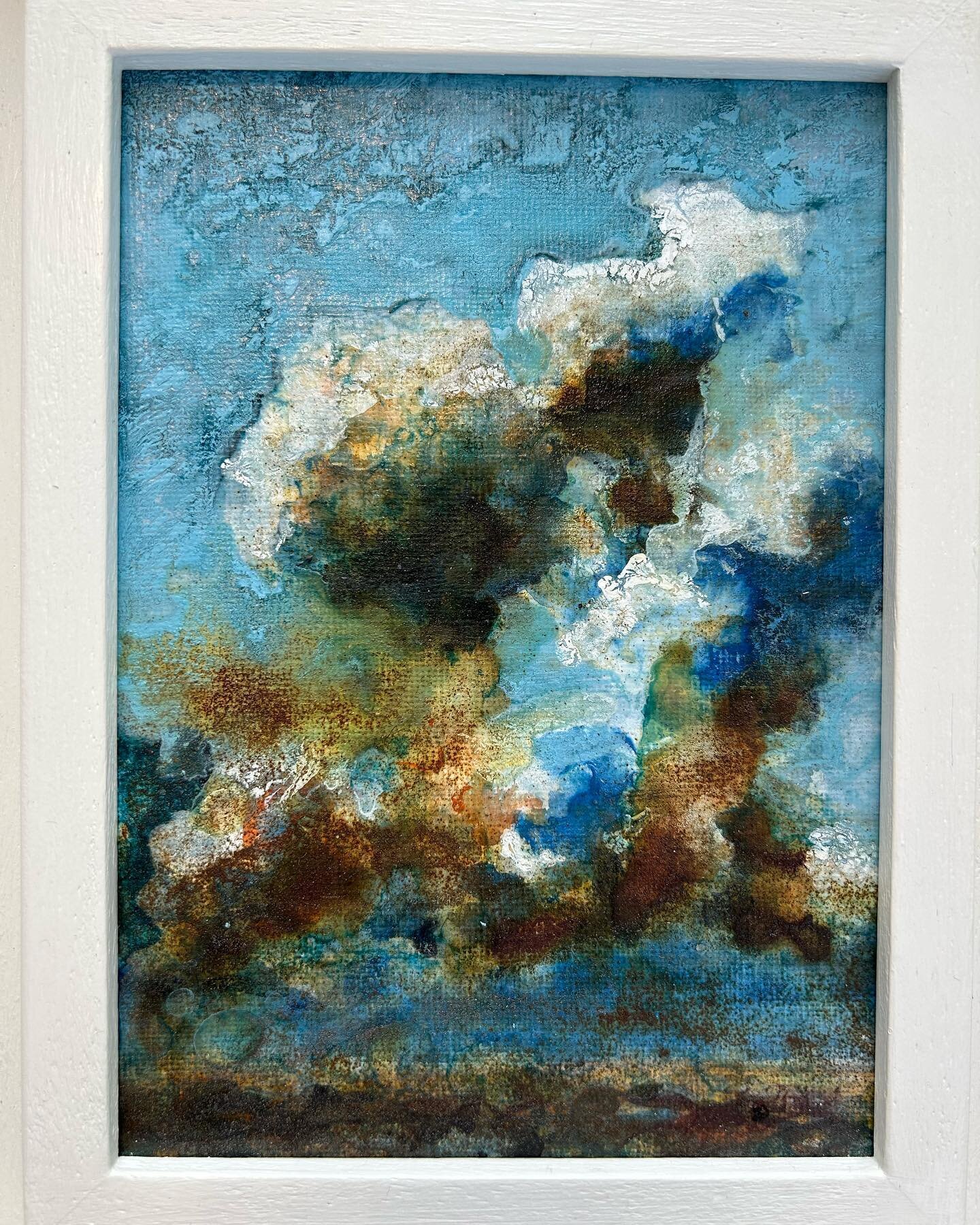 This little gem is off to its new home. Still lots to see at no. 30 Marlborough Open Studios this weekend 11-5pm @marlboroughopenstudios #artforsale #contemporaryart #contemporarybritishpainting #affordableart #whattodothisweekend
