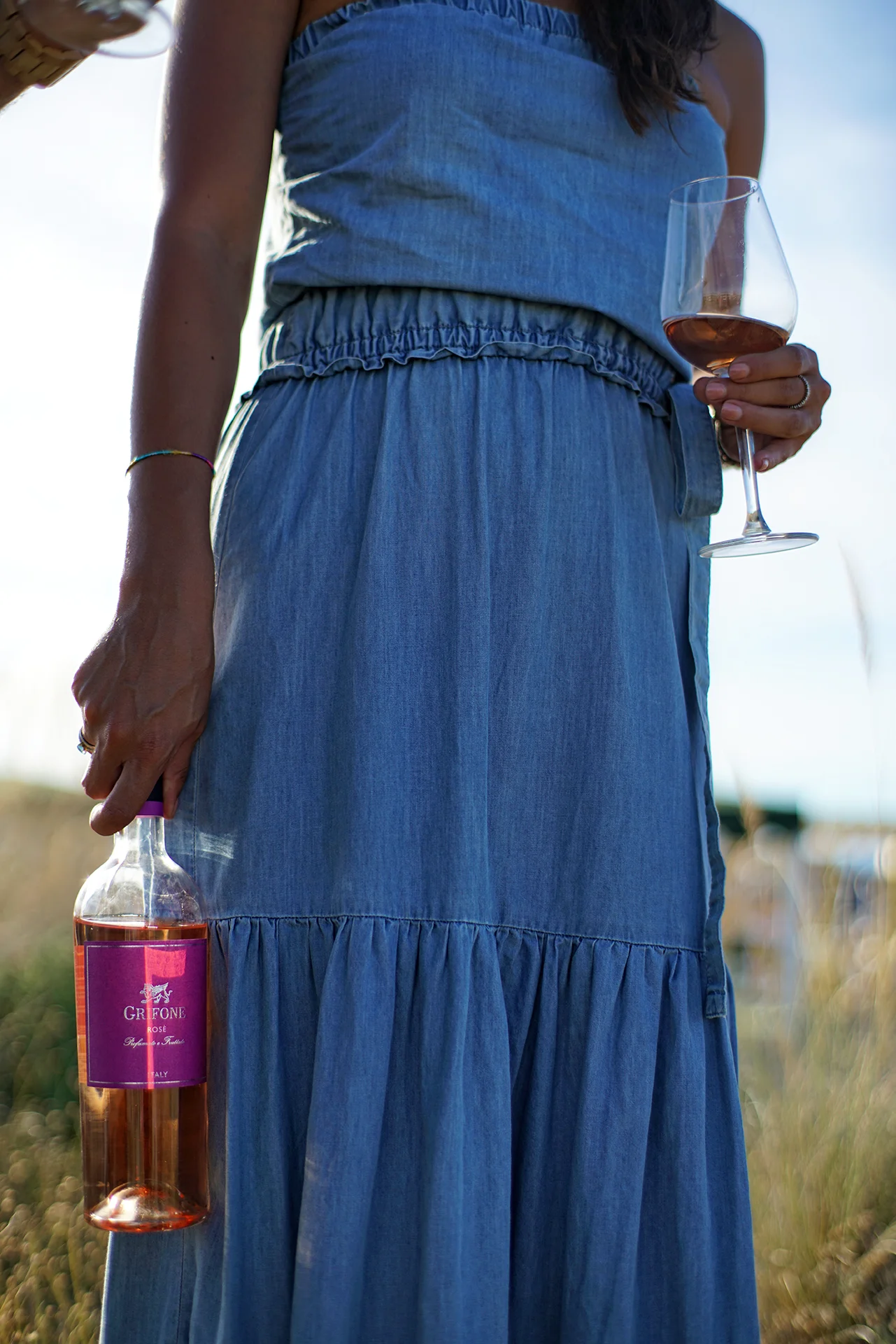 PAIR STORIES : DENIM + ROSÈ