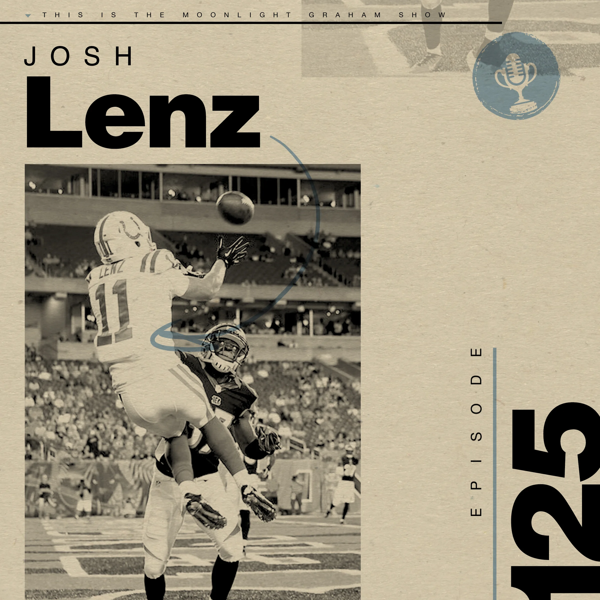 Ep 125: Josh Lenz on growing up a Hawk, the big wins of the Rhoads era, and pursuing the NFL dream