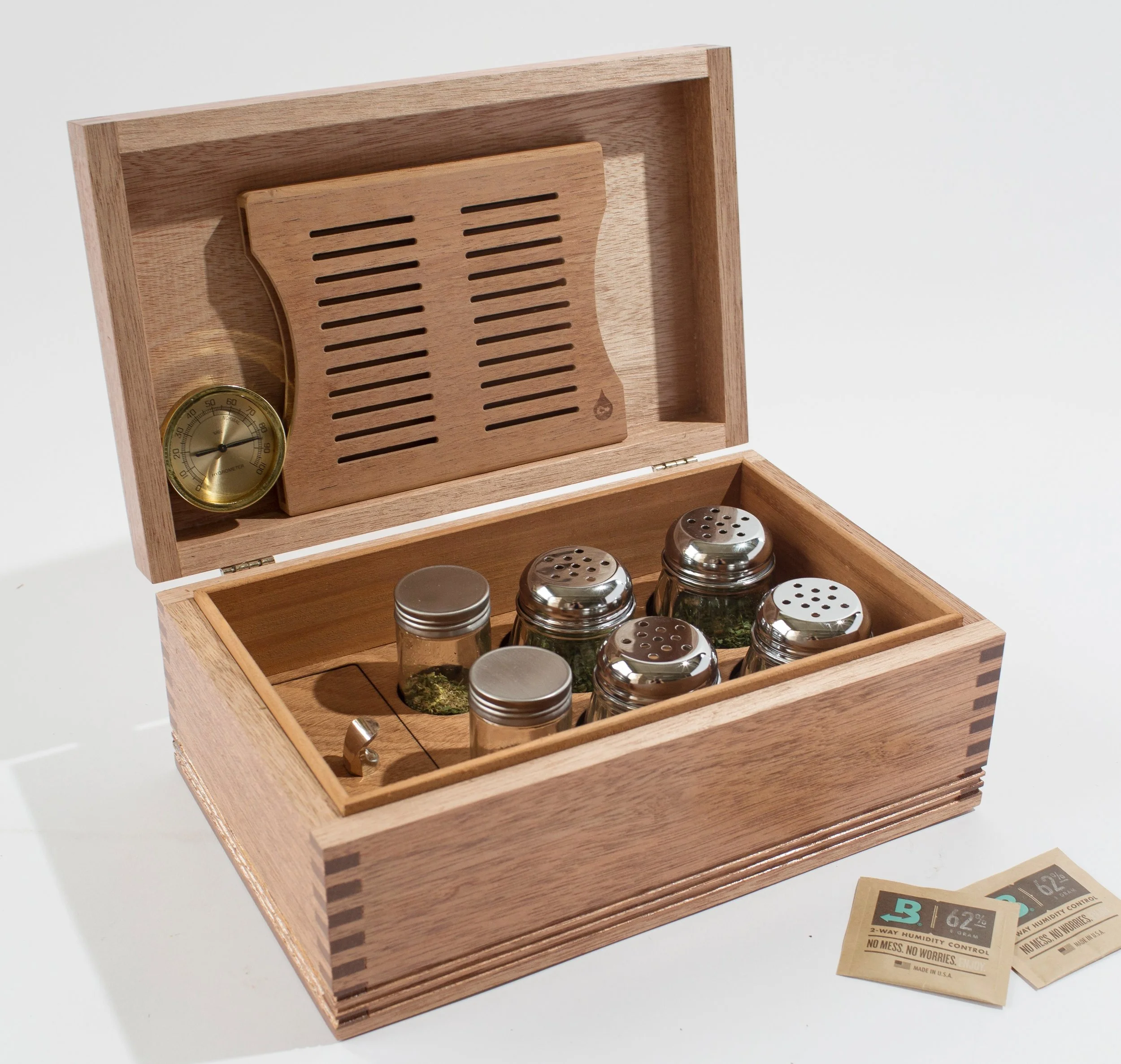 #CNE2 CannBisDor, Cannabis Humidor LARGE; OPEN2.jpg