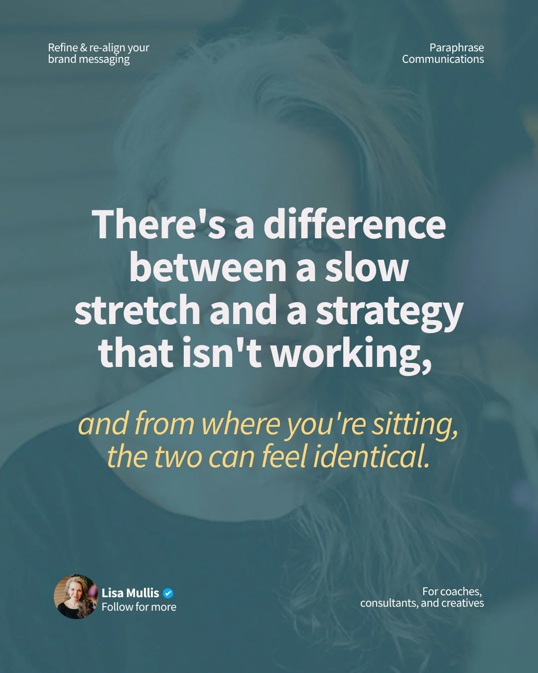 A normal slow stretch has signs of life under the surface. 

👉 Inbound DMs that don't convert yet, 
👉 People referencing your work in conversations, 
👉 Old content getting saved or shared, 
👉 Inquiries that aren't quite a fit but show the message