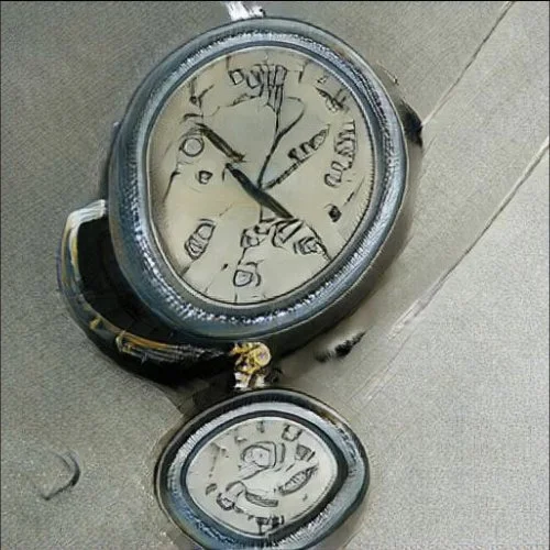 BigCAN Algorithm Generated version of a stopwatch, or “how our computer overlords view timepieces”