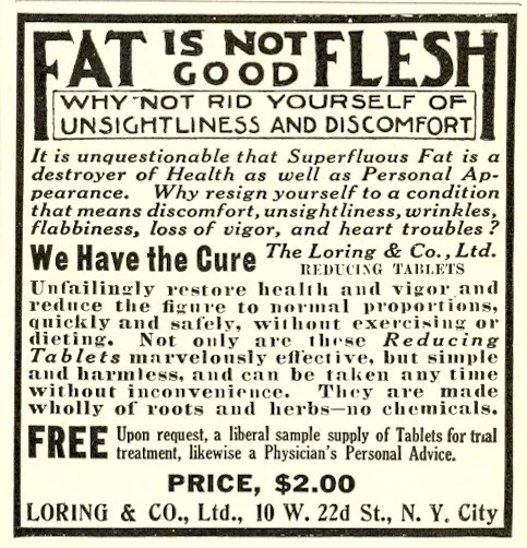Bizarre Weight Loss Scams in American History