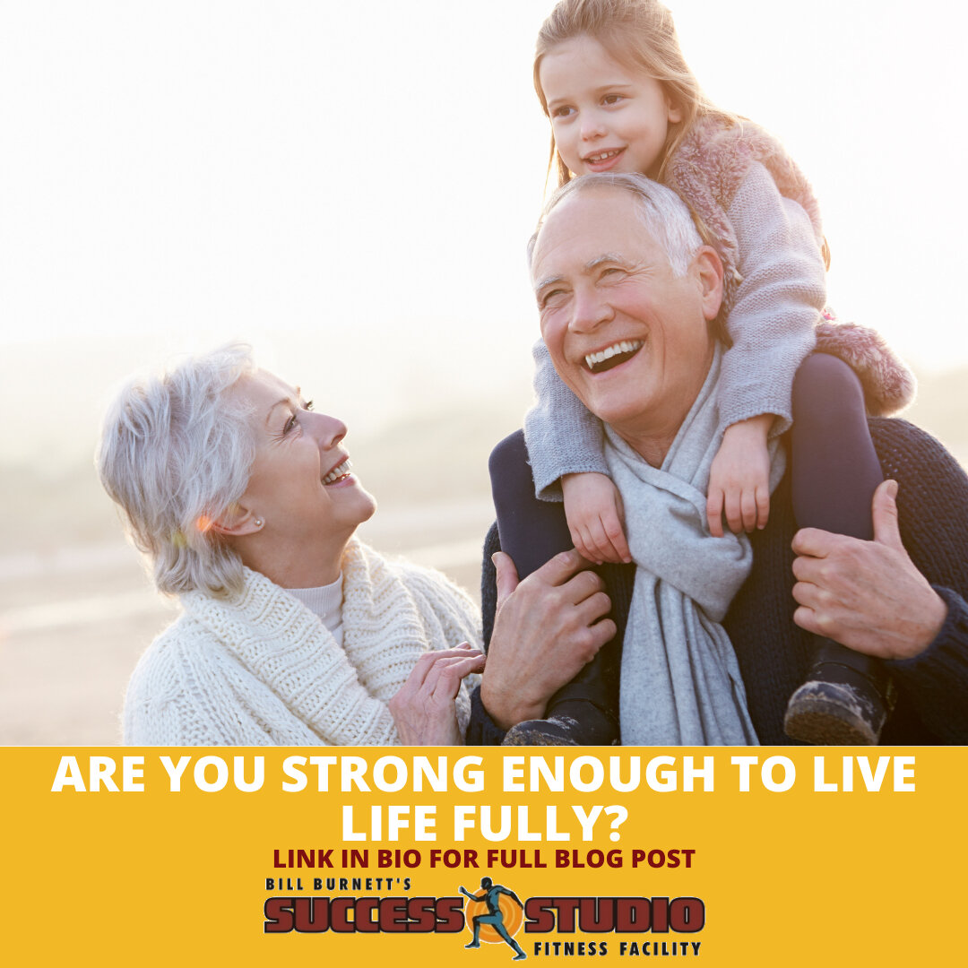 Are you strong enough to keep living the life you love as you age? Head to our blog to learn more from owner Bill Burnett about the aging process. and how to combat it so you can keep your independence! ​​​​​​​​​
Link in bio or click here https://www