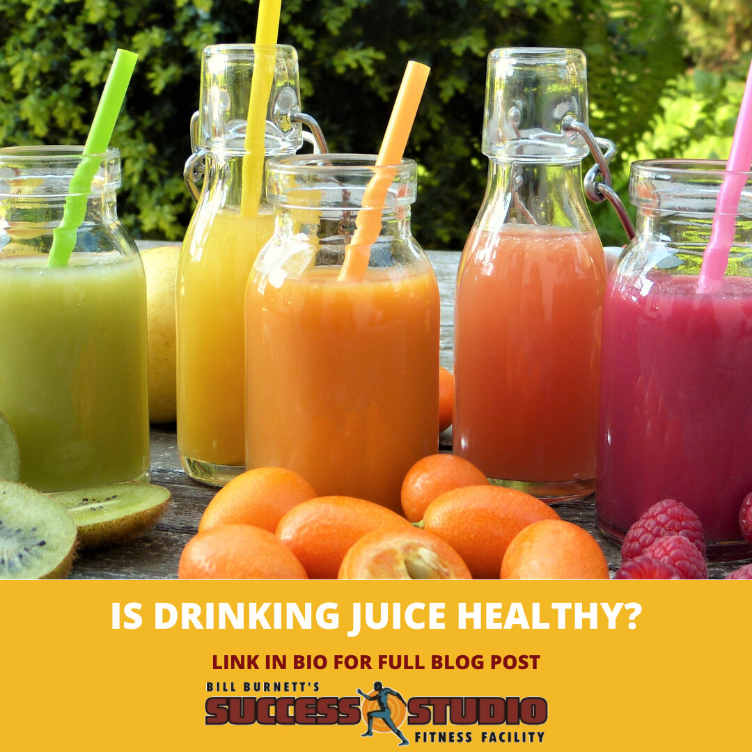 Is drinking juice healthier or as healthy as eating fruit...? We're dishing up the answer in today's blog post ​​​​​​​​​
Click the link in bio or below
https://www.successstudiopt.com/blog/is-juicing-as-healthy-as-eating-the-whole-fruit-and-nothing-b