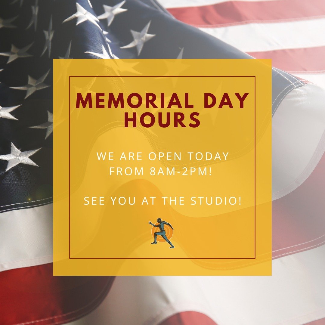 Happy Memorial Day! We are open today from 8am-2pm!