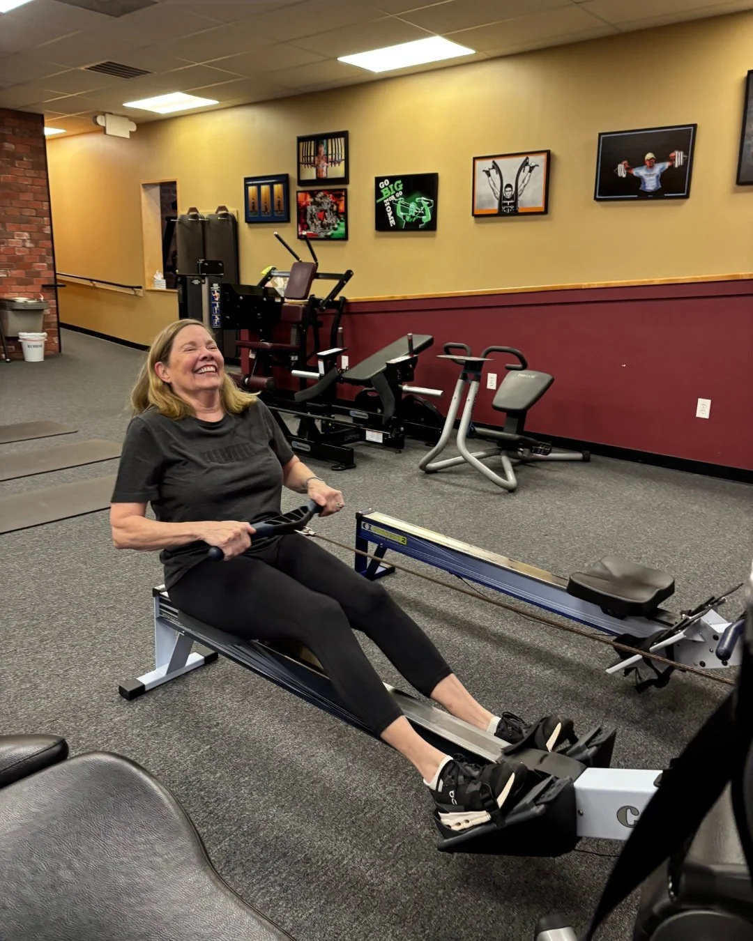 Smiles powered by exercise endorphins

Just ask Liza- fitness can be fun AND beneficial all at the same time. 

That doesn't mean it won't be work, but our trainers are here to support you every step of the way. 

P.s. see for yourself- give us a cal