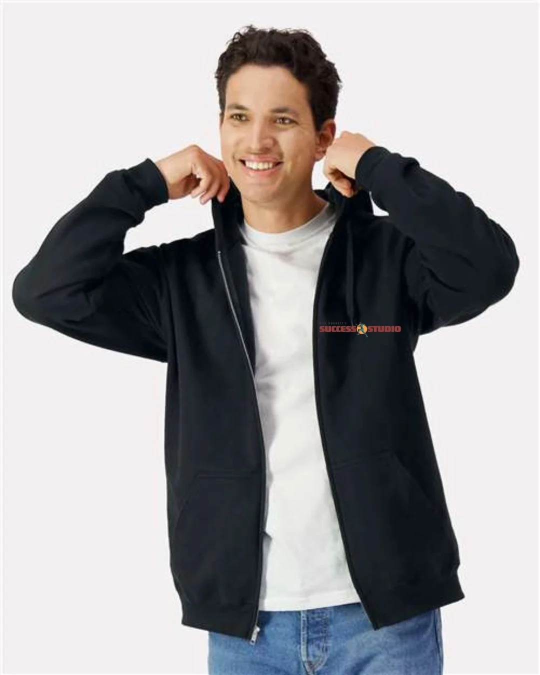 Get cozy with your new Success Studio hoodie! Available for pre-order through Friday, 1/4&mdash;choose from full zip or drawstring styles. Stop by the front desk to place your order.

While you&rsquo;re at it, ask Mateo about our Fall Apparel Sale&md