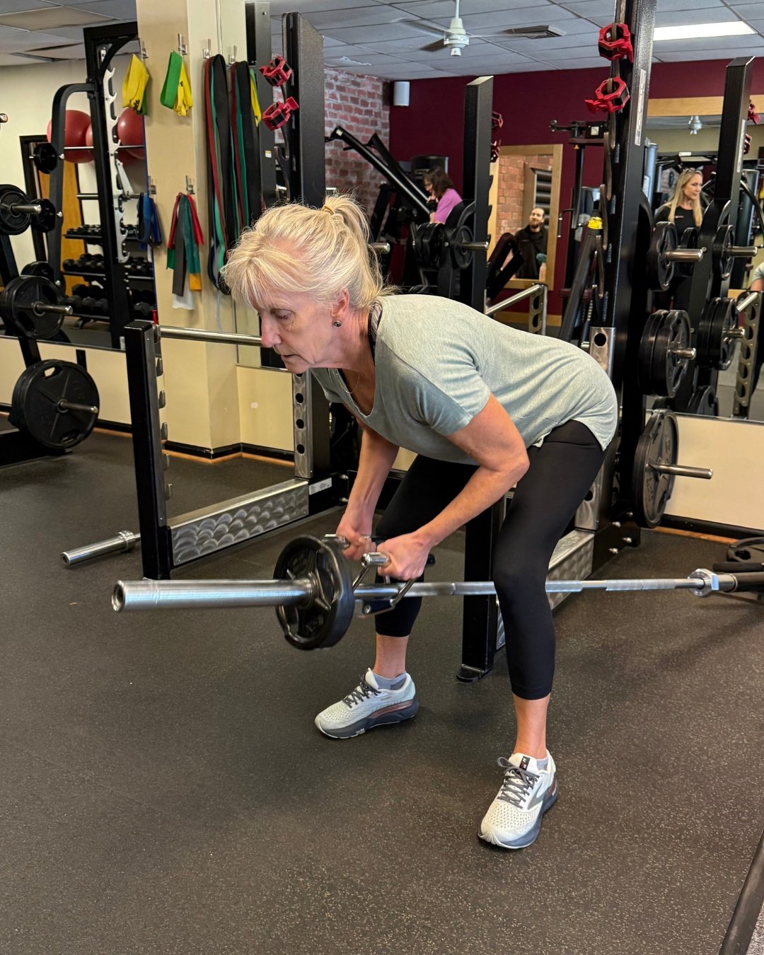 How is your posture?

A strong back and core can help you stand more upright with confidence and move better in daily life!

Want to learn how our training can help you live your best life outside the gym? Give us a call at 434-984-2277 and let's cha