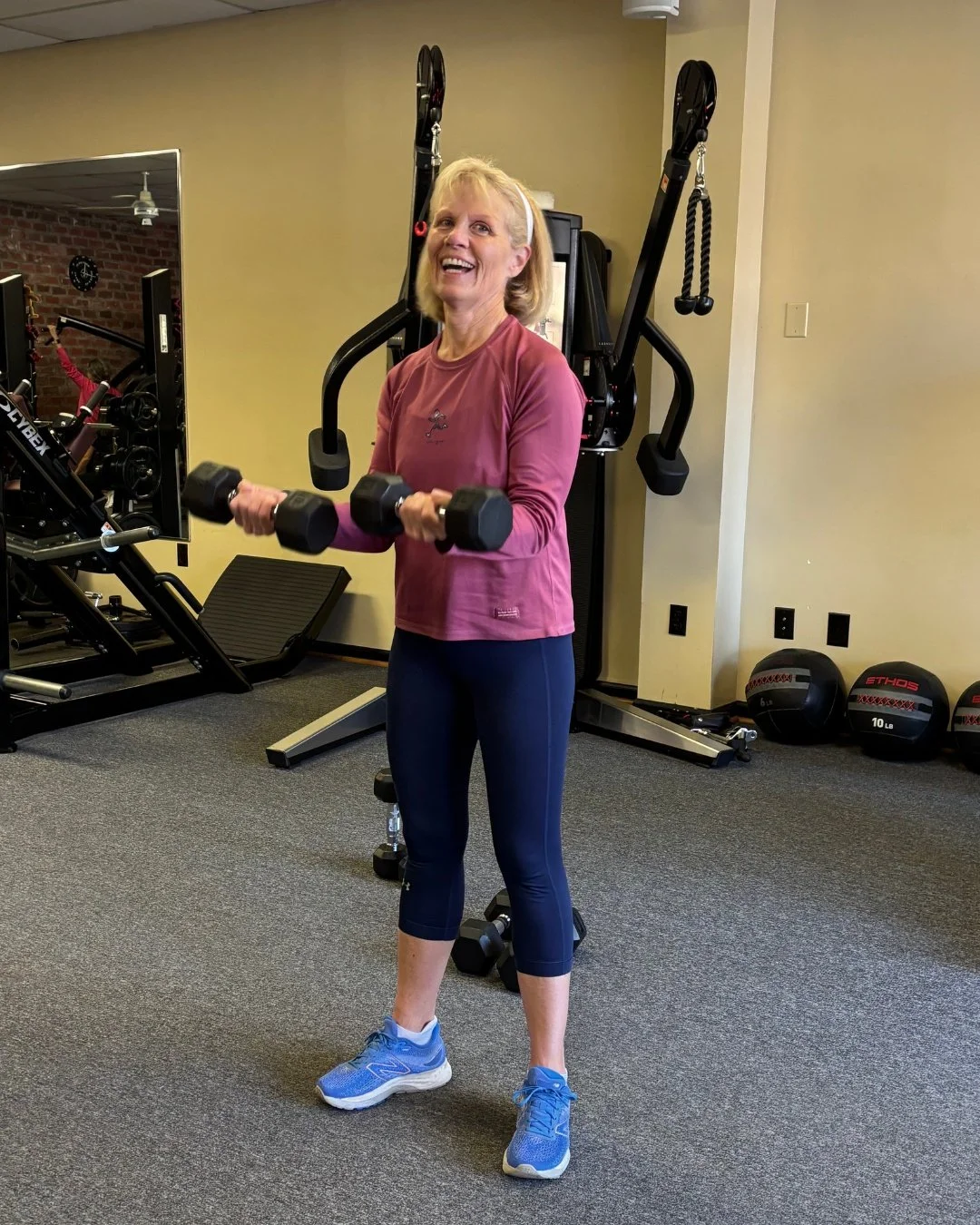 This is 67. Meet Jane.

She shows up week after week-not just to work out, but to stay strong for the things she loves: tennis, travel, and living fully.

That&rsquo;s what smart training looks like.

Ready to make 2026 your year of YOU? Give us a ca