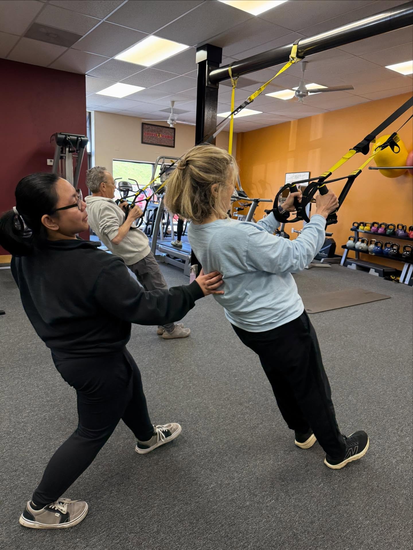 We've got your back 🙌 

Our trainers are here to make sure you are always working safely and effectively toward your goals

From form adjustments to little pushes that help you reach your capacity 💪

Curious? Give us a call at 434-984-2277 and let'