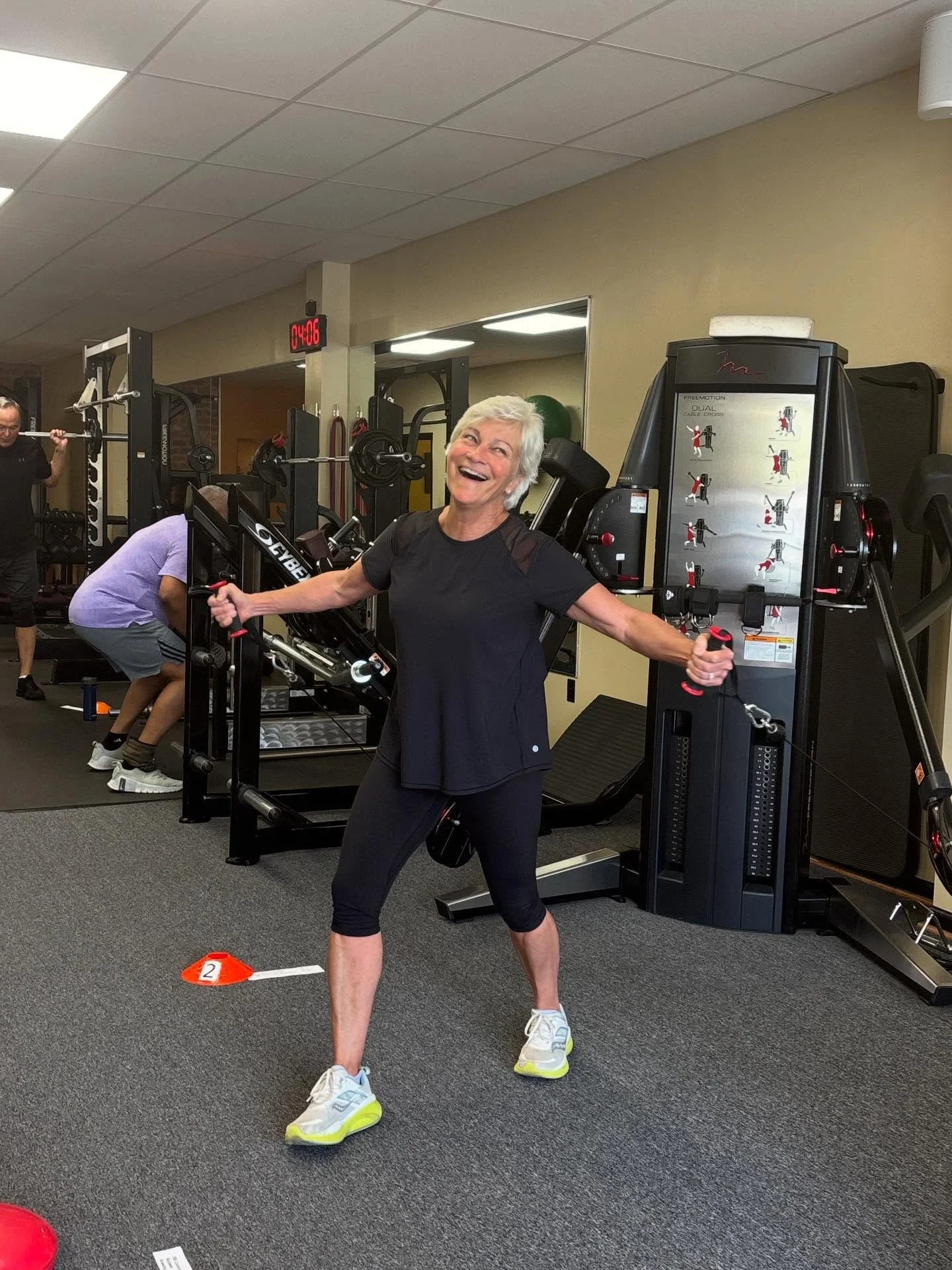 Meet Beth &mdash; redefining strength in her 60s 💪

She doesn&rsquo;t train just to train. She shows up so she can:
✨ Keep up with her grandkids
✈️ Travel with her husband
😊 Stay out of pain and truly enjoy life

When you know why you&rsquo;re stay