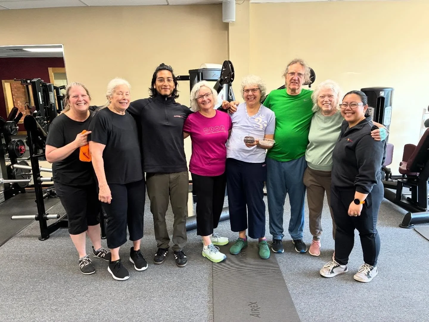 Amazing Birthday training for member Cali this morning with @coach.seguerra 

We love getting to celebrate your birthdays with you with a special treat, an off key song (you love our singing right?), and a training to ring in another year of health f