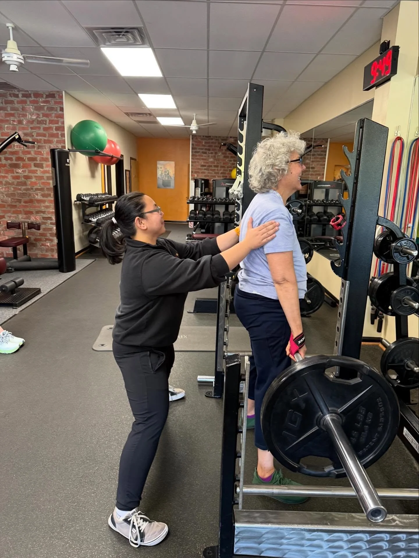 Look at Cali and Amy getting stronger in their 60s 💪

Joint replacements. Past injuries. Still getting stronger.

Building bone density, muscle, and real-life strength that actually carries over.

Want this for yourself? Message us and let's chat ab