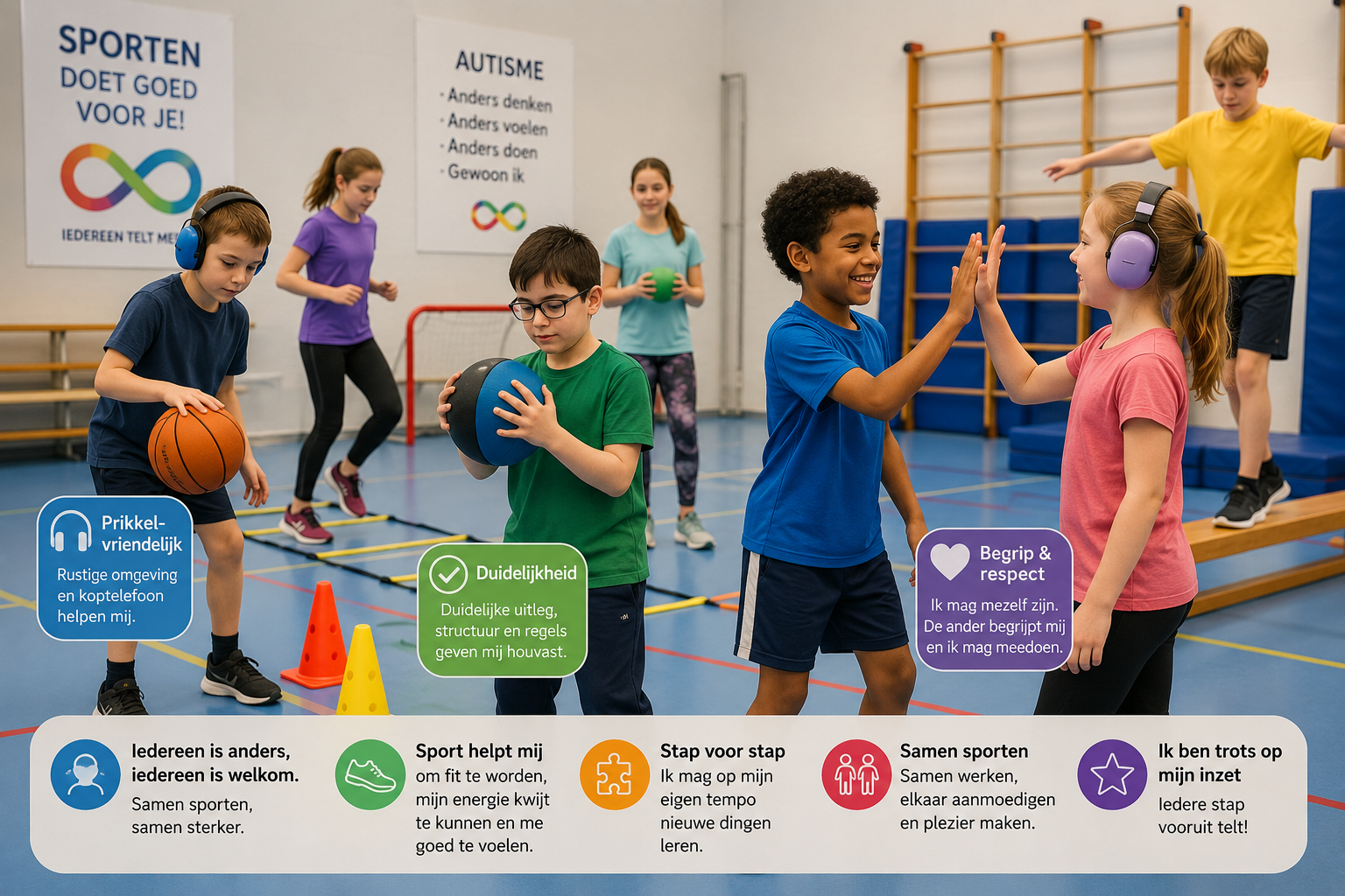 Sporten met een ondersteuningsbehoefte: ieder kind verdient een plek om mee te doen