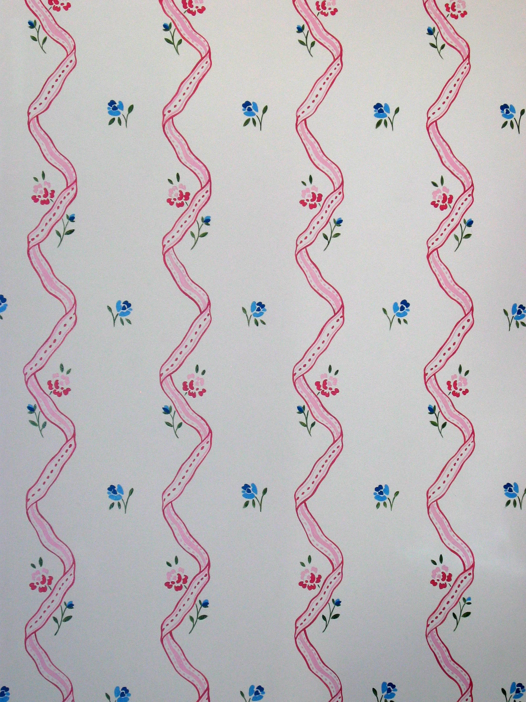 Hand-painted ribbon