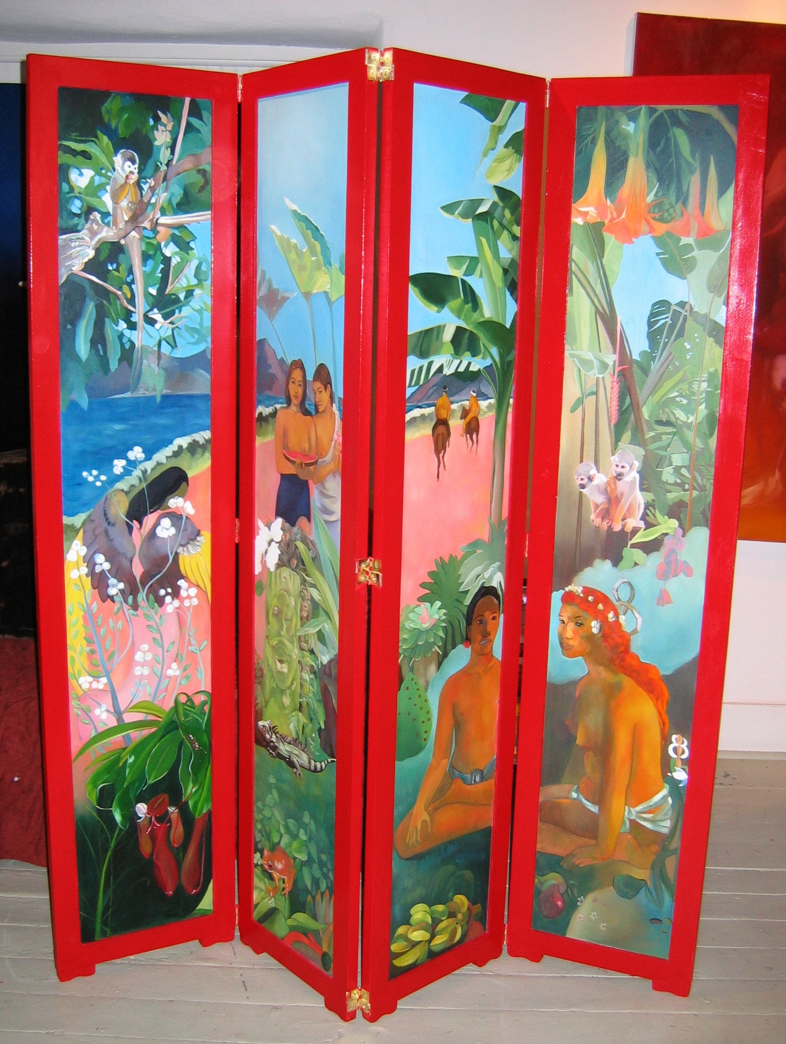 Gauguin-esque screen