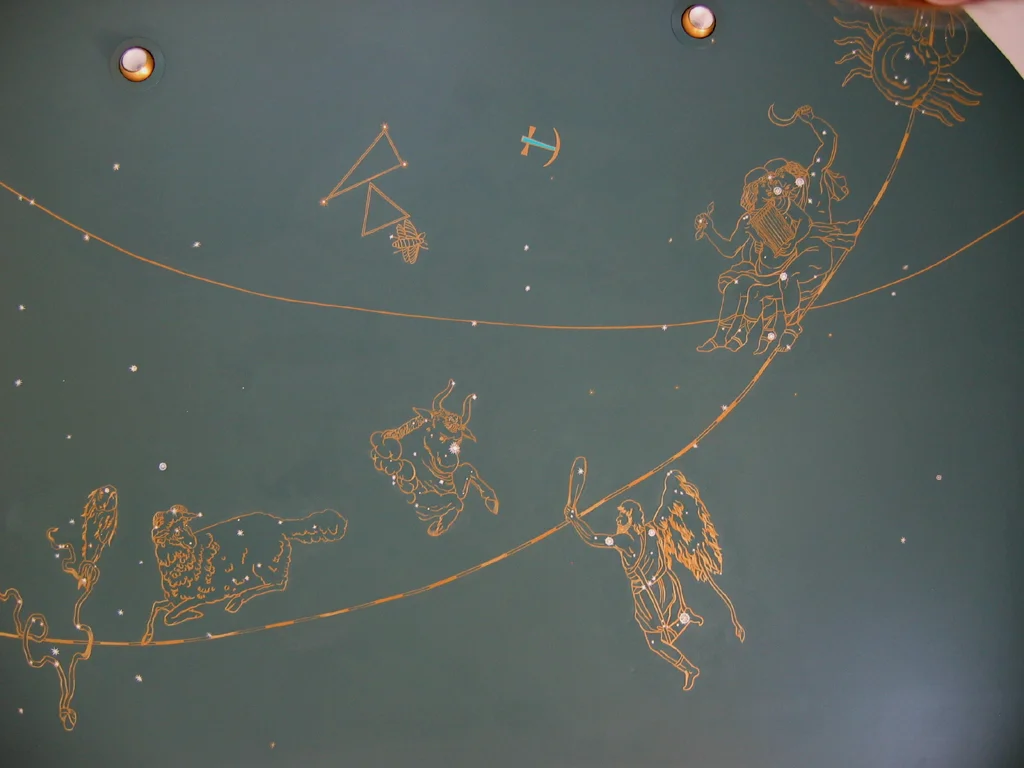 Reproduction of Grand Central Station ceiling