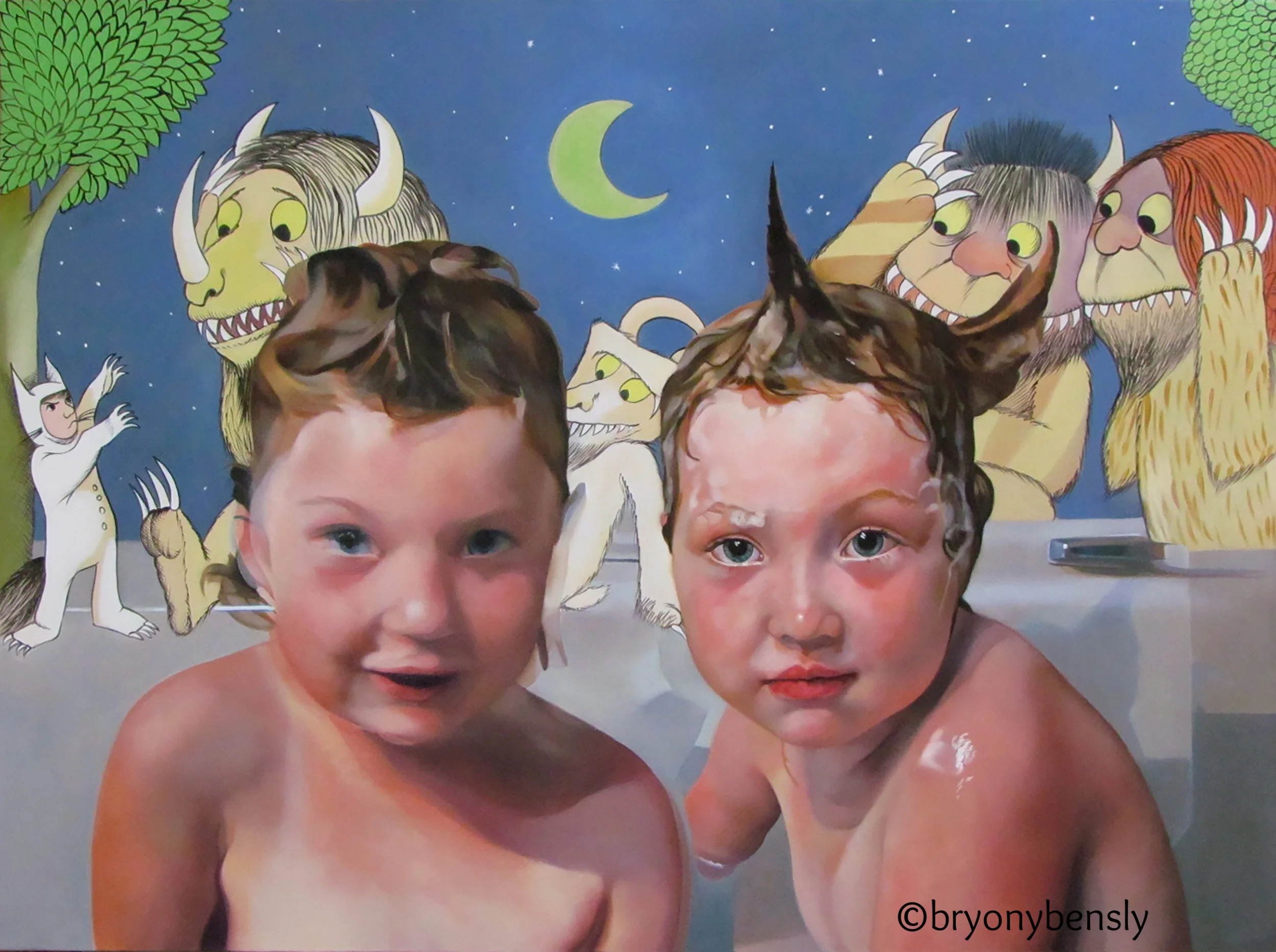 Wild, 30" x 40", oil on canvas