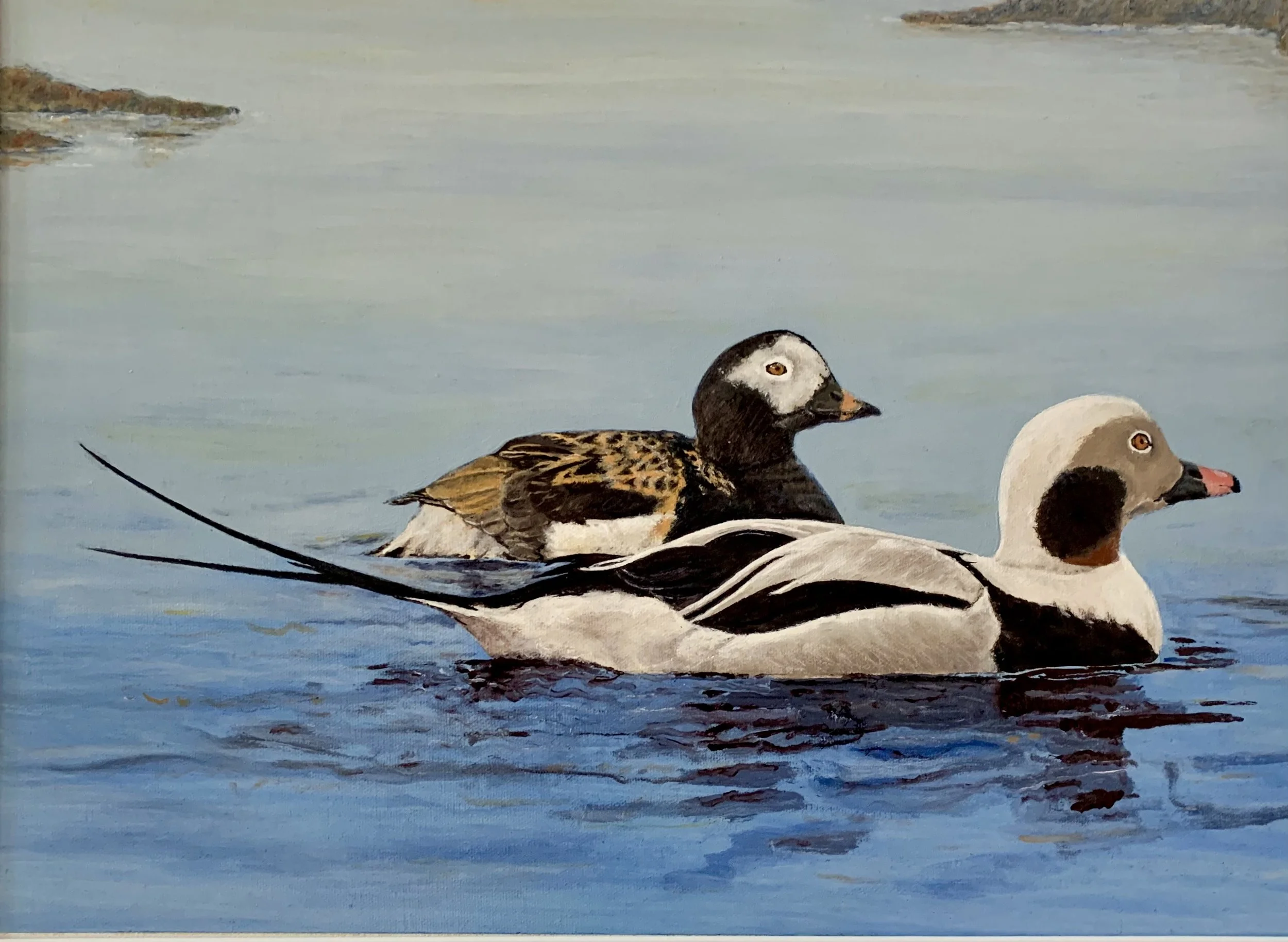 "Quiet Water"  original oil painting