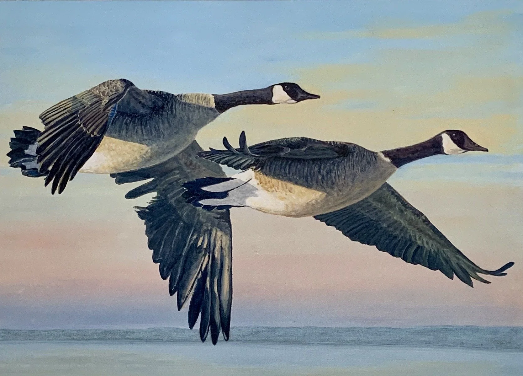 "Early Flight"  original oil painting