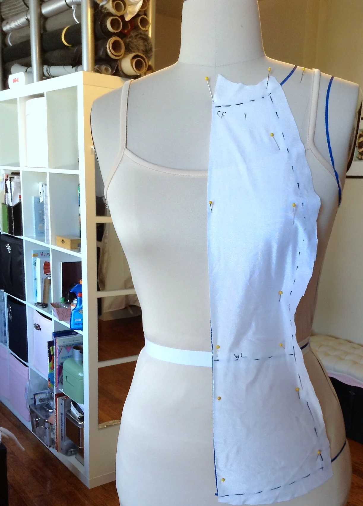 Draping Spand-Ice! Finding the perfect form flattering fit