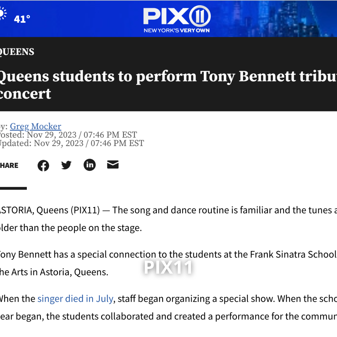 Tony Bennett Tribute Concert