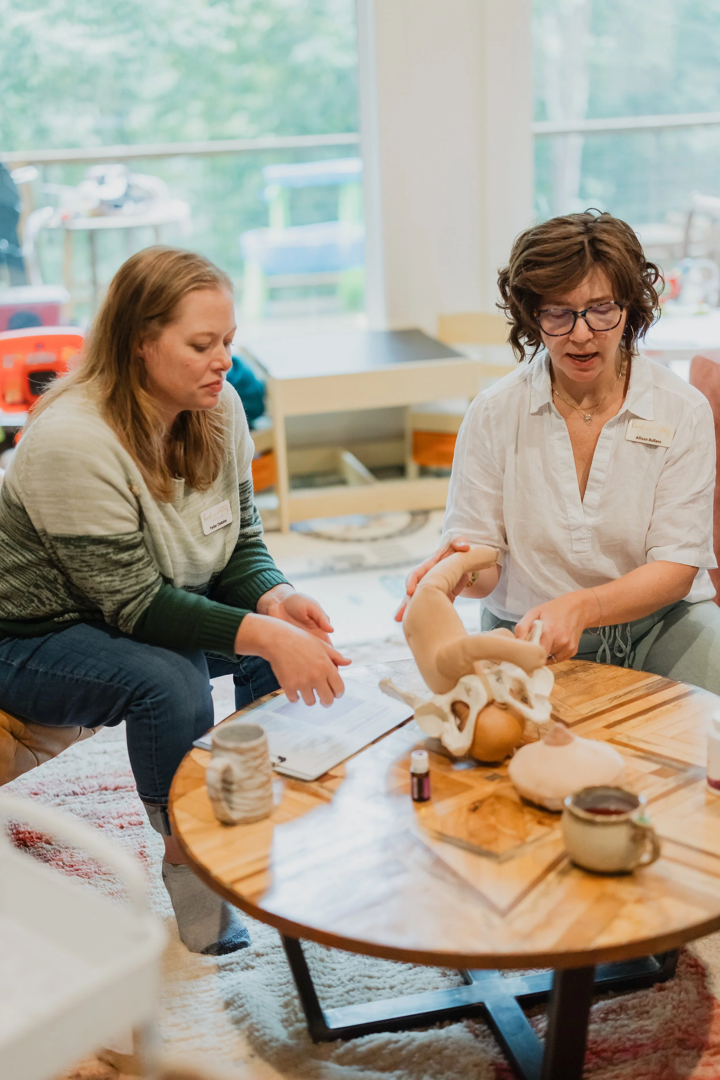 High Country Doulas' Allison Rollans and Parker Chakales