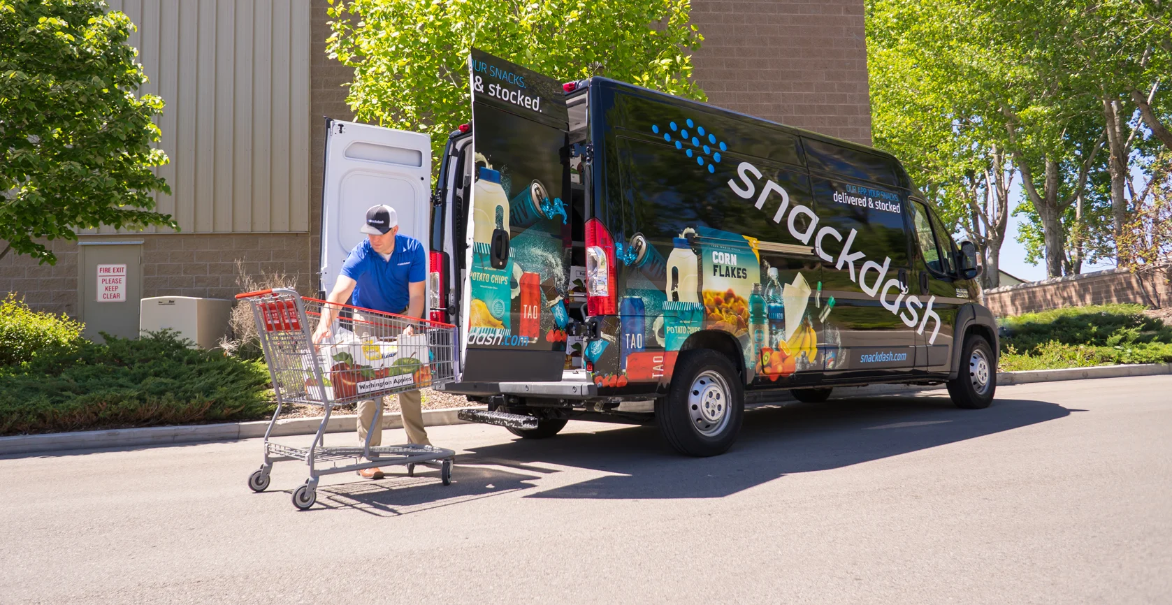 Employee Loading a Snackdash Van | Snackdash Snack App.jpg
