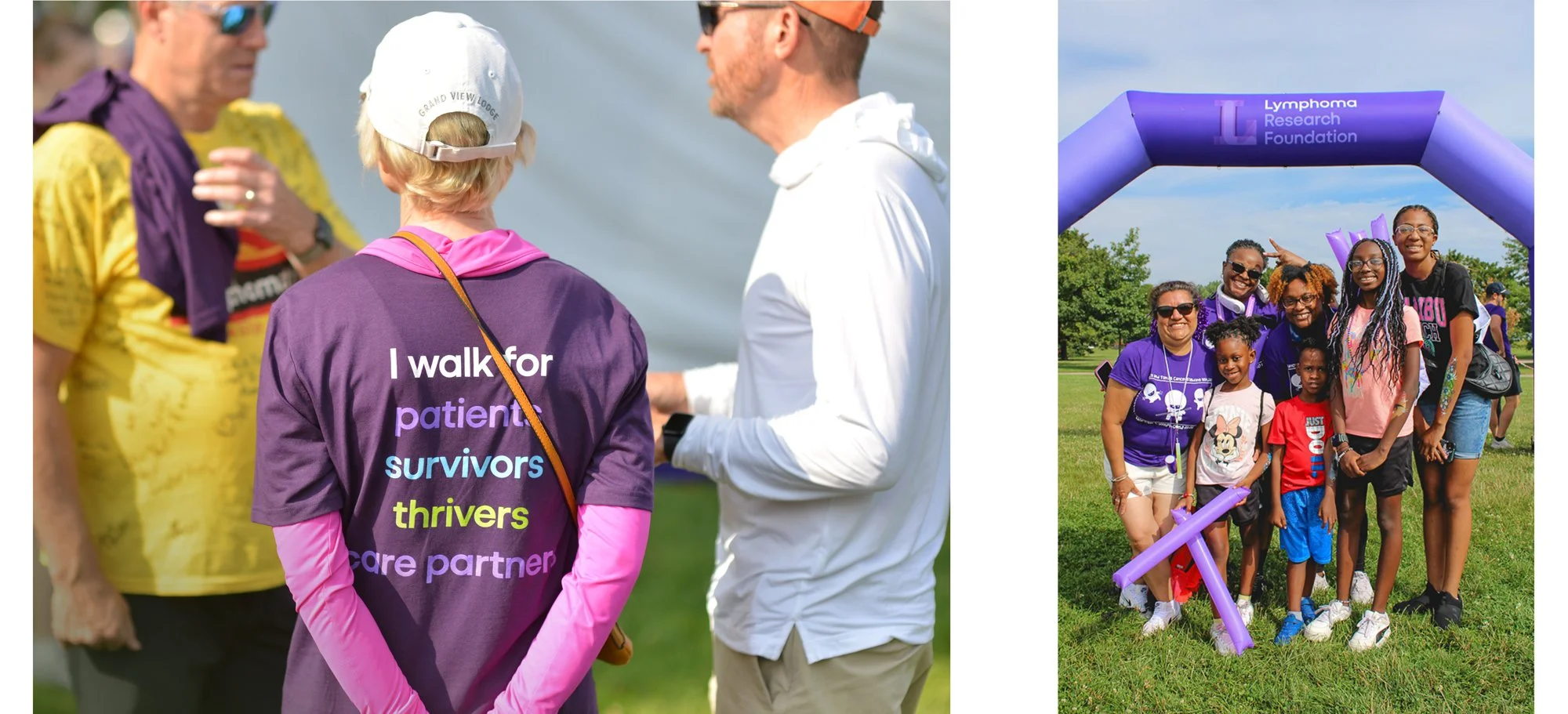    The Foundation hosts Lymphoma Walks in New York City, Minnesota, and Chicago each year. I was responsible for designing the full suite of event materials, including signage systems, walk shirts, fundraising materials, and day-of collateral. The go