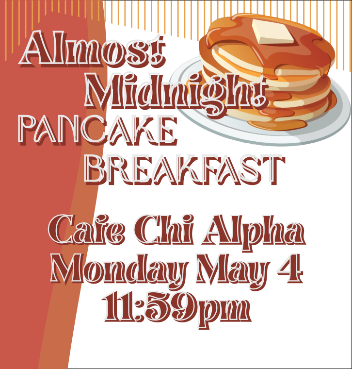 Almost Midnight Pancake Breakfast!