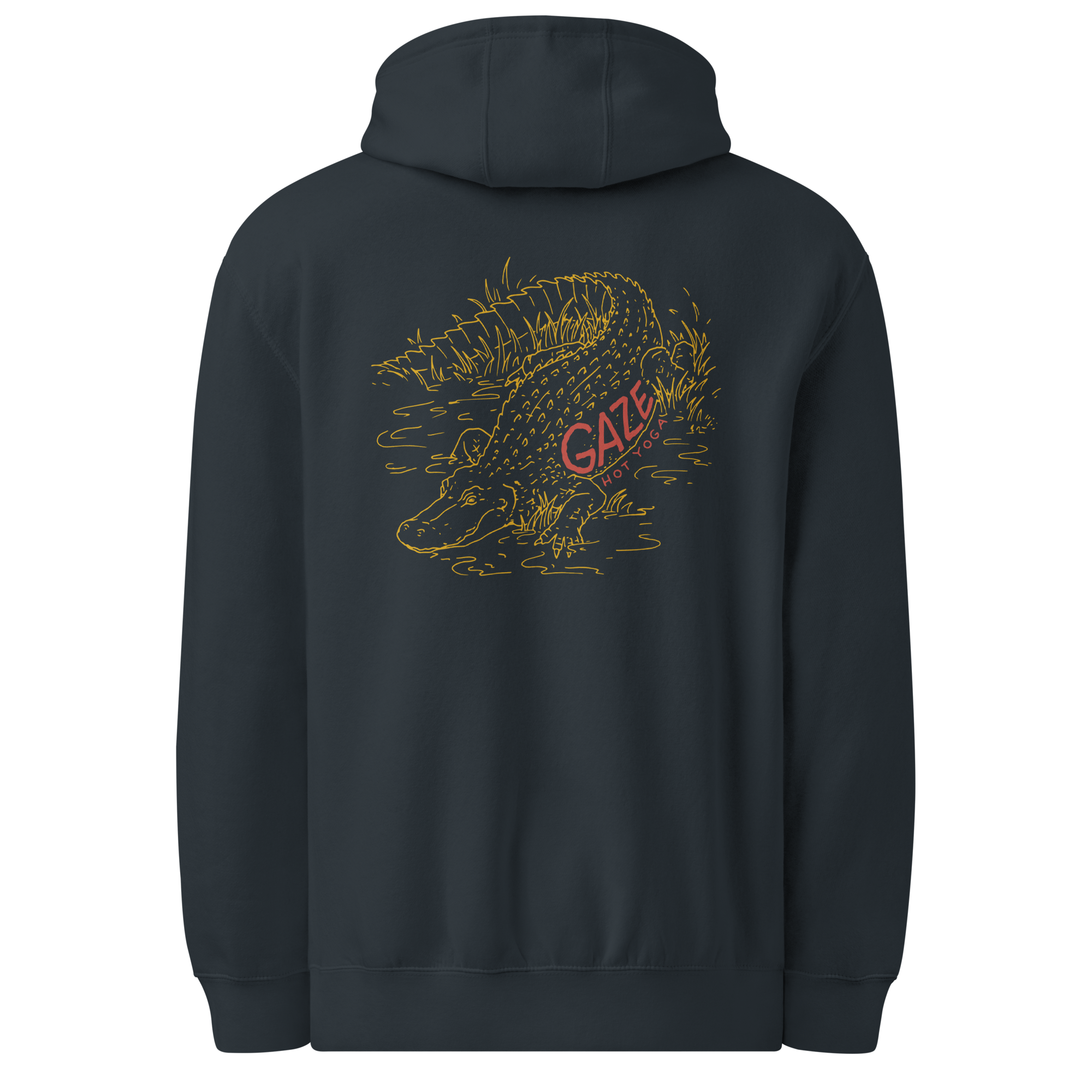 GAZE GATOR UNISEX MID-WEIGHT HOODIE