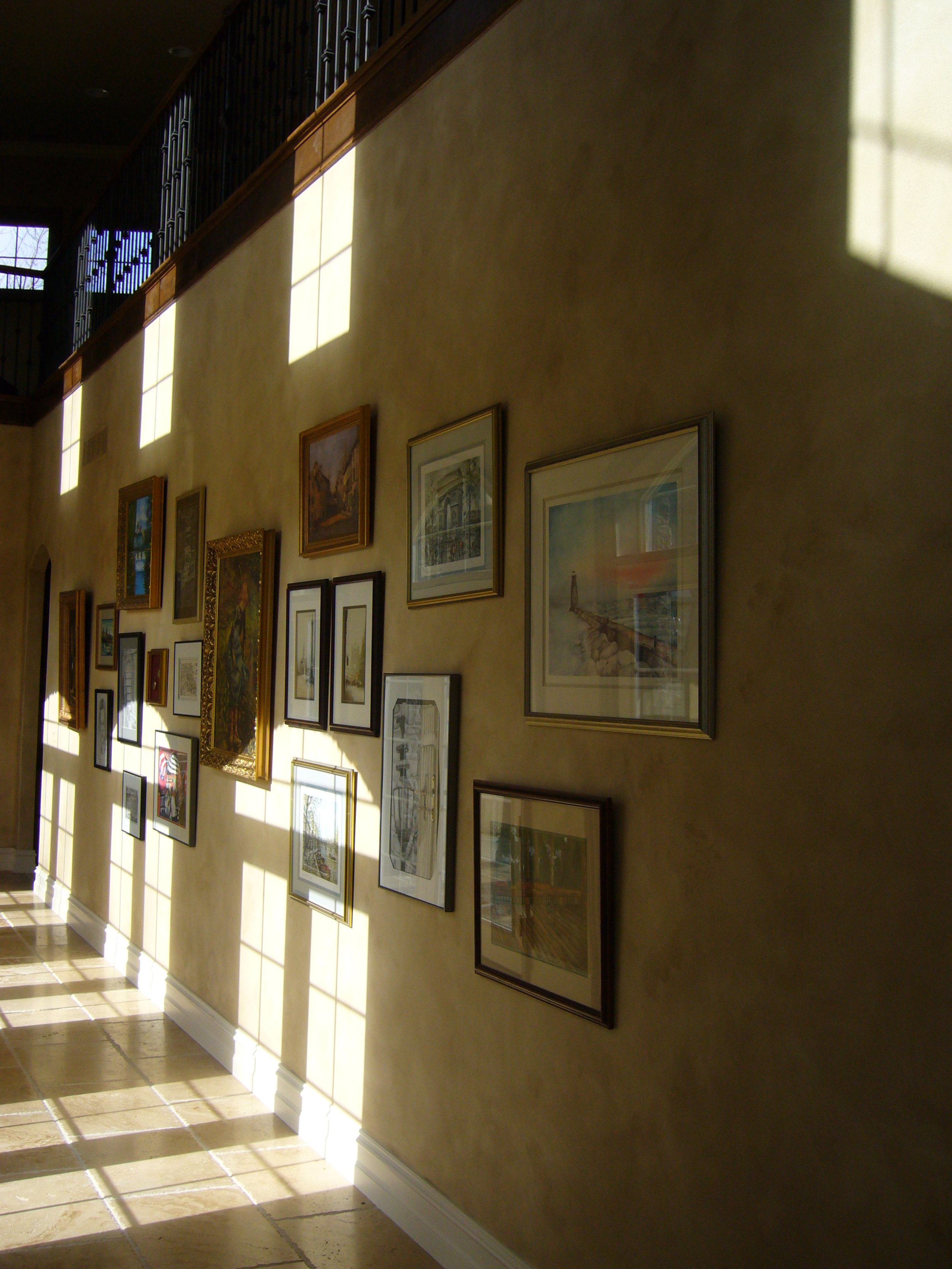 Hallway as Art Gallery